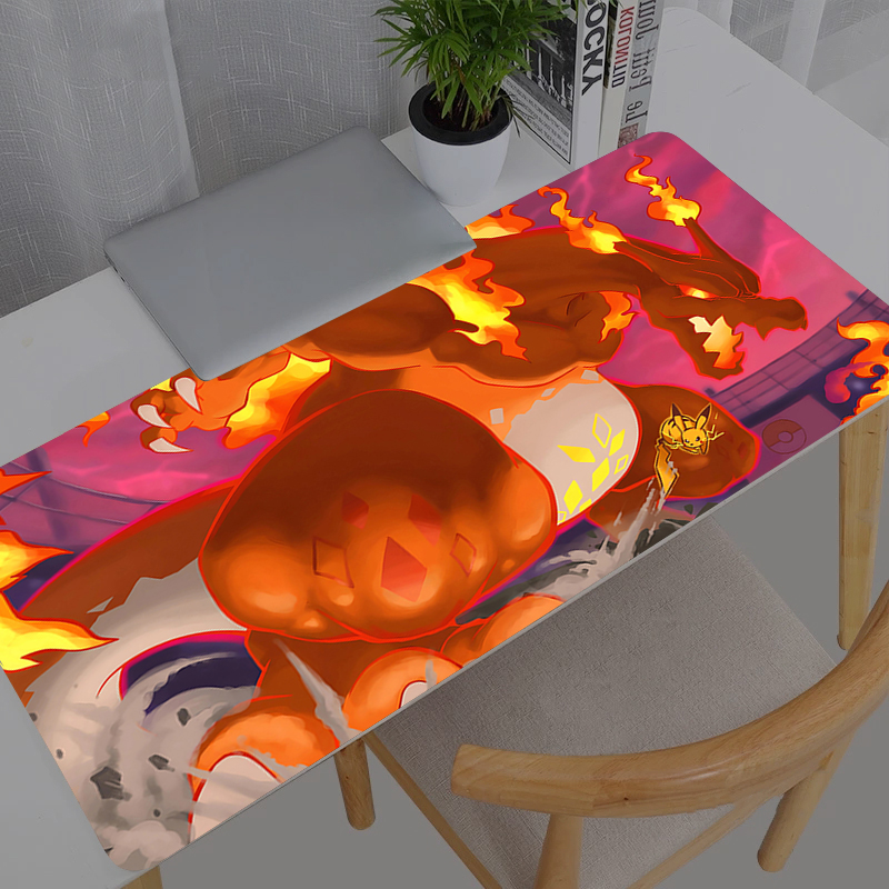 Gaming Accessories For Gaming Setup - Mouse Pad Pokemon Pikachu Anime Durable