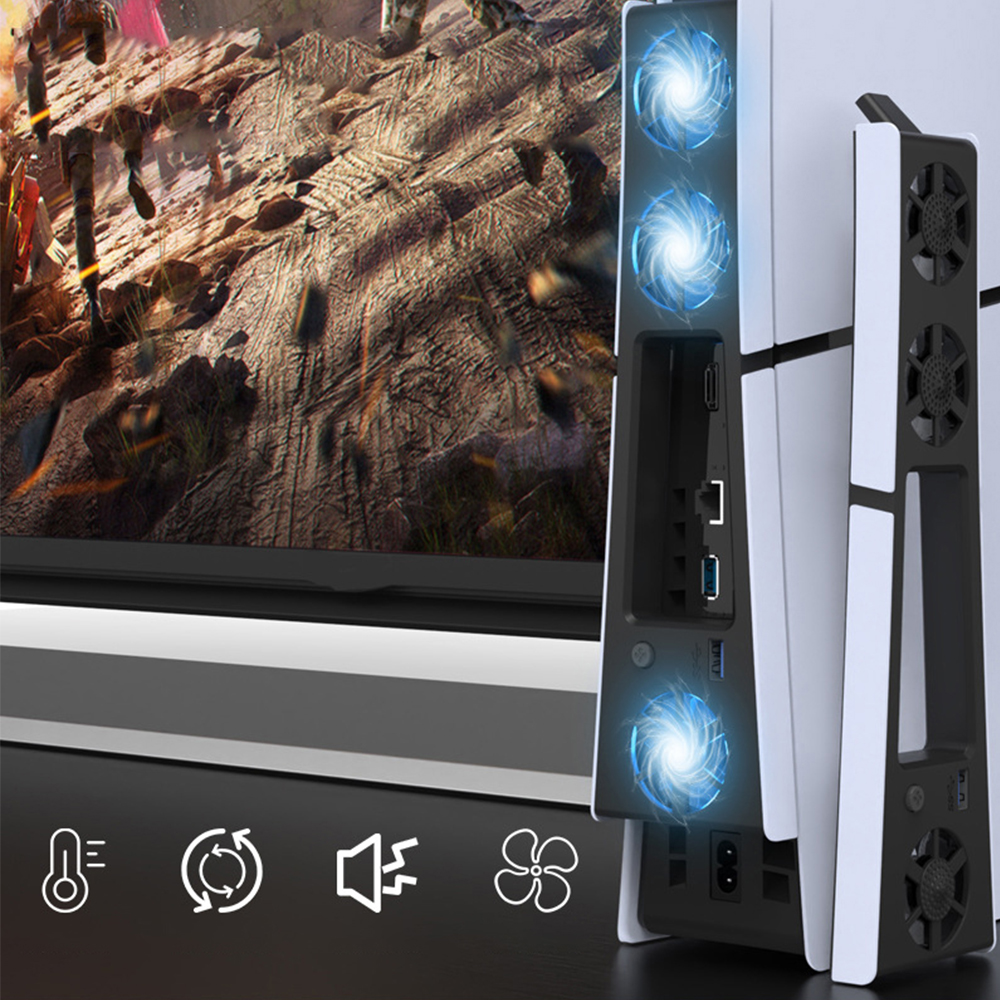Gaming Zone Accessories - Gaming Cooler Fan Efficient Cooling System