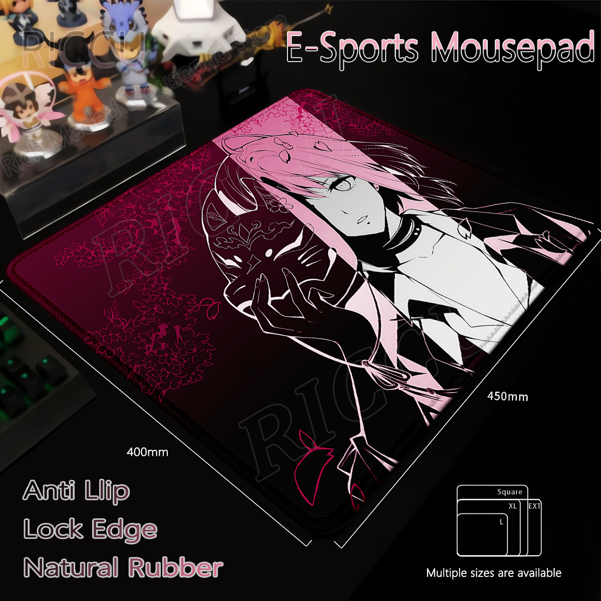 Gaming Accessories Pink - Skypad SORA Gaming Mouse Pad E-sports