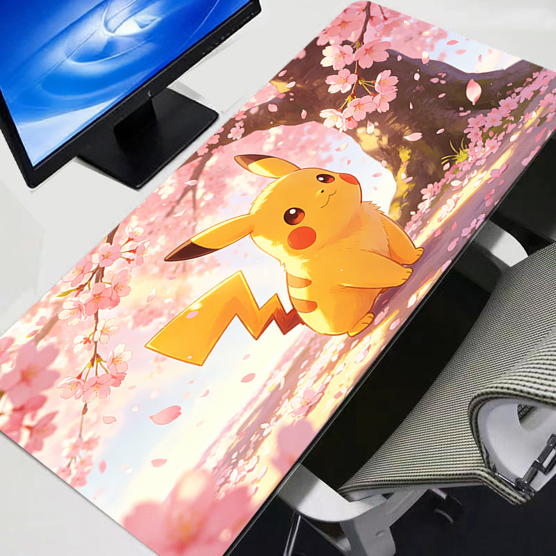 Gaming Accessories For Gaming Setup - XXL Mouse Pad Gengar Pokemon Pikachu