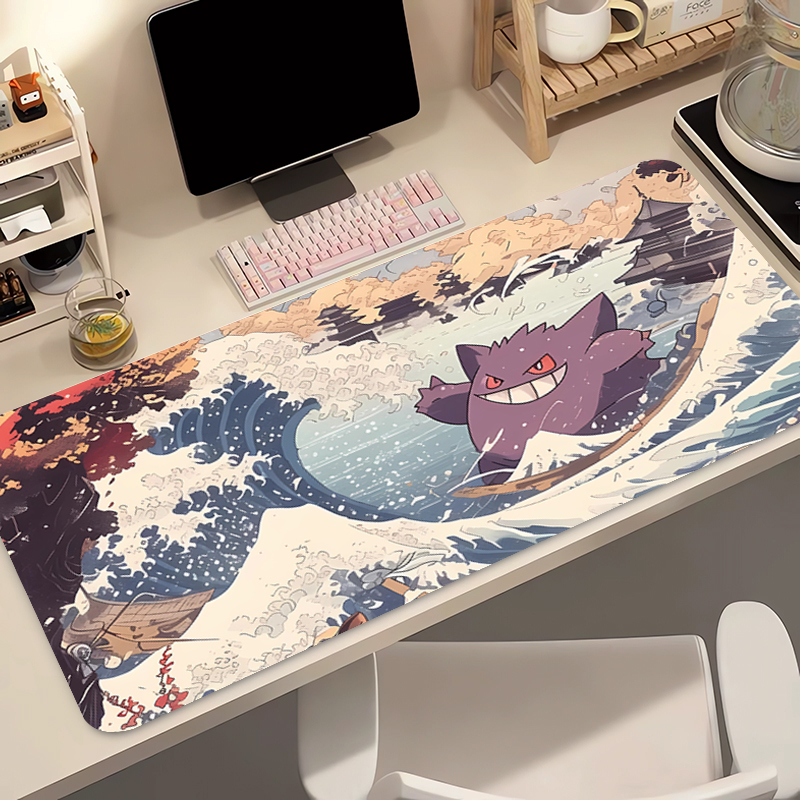 Gaming Accessories For Gaming Setup - Anime Mouse Pad 90x40cm Pokemon Gengar
