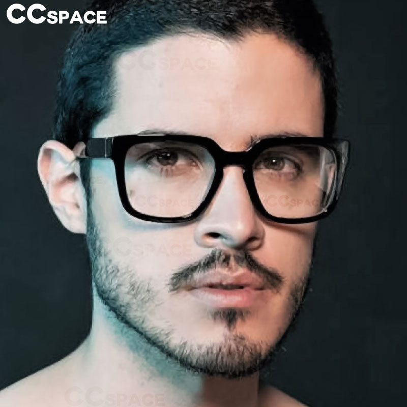 Gaming Accessories Men - 45440 Square Retro Glasses Frames Men