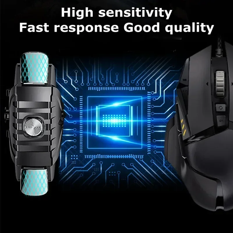 2pcs ABS Mobile Phone Gamepad  - огляд і ціна Gaming Zone Accessories