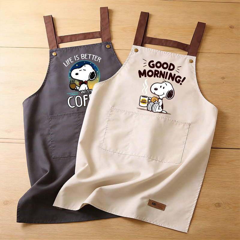 Snoopys Cooking Apron Men Wome - огляд і ціна Gaming Kitchen Accessories