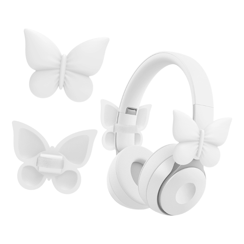 2Pcs Silicone Bowknot Earbuds  - огляд і ціна Gaming Accessories Women