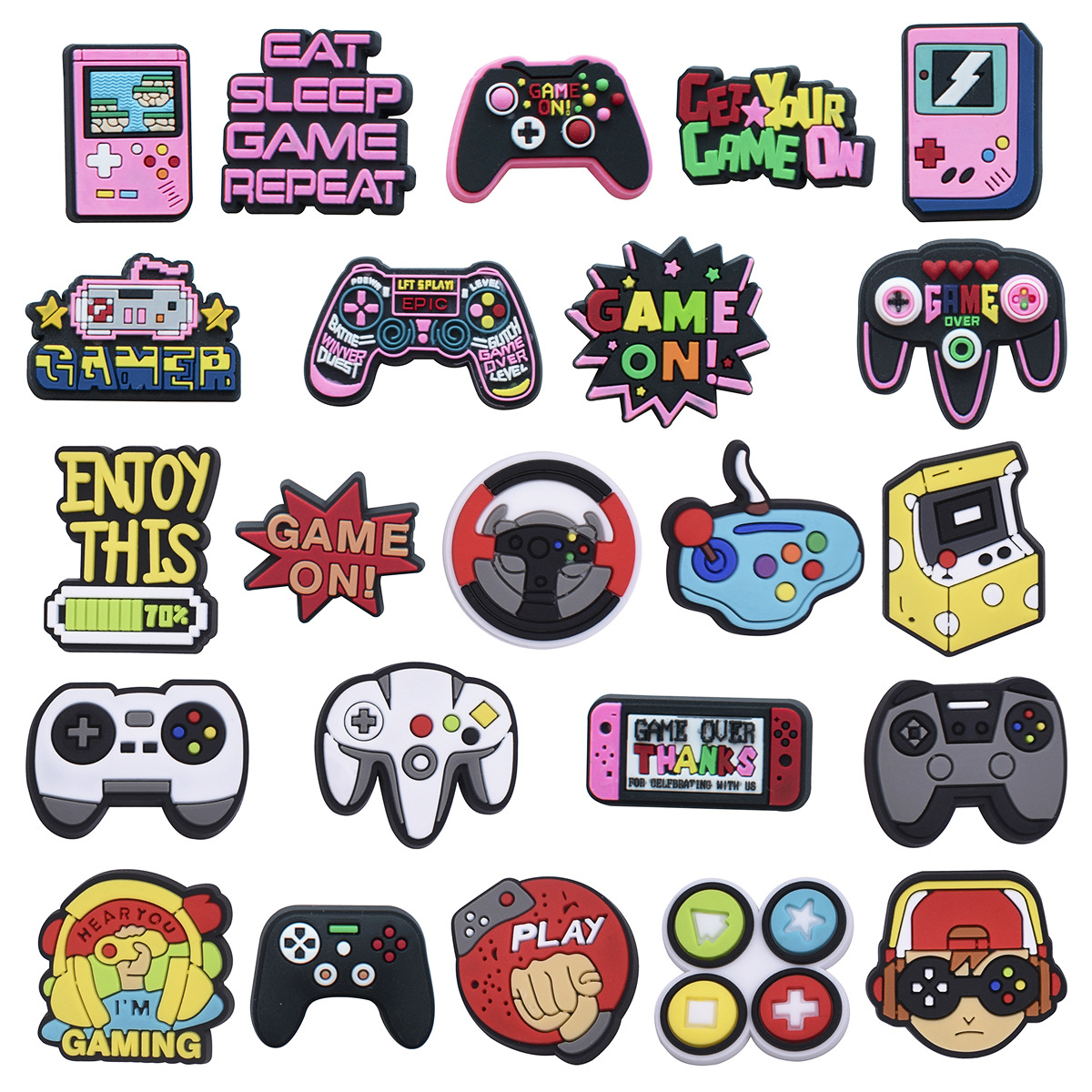 Game Shoe Charms for Crocs Acc - огляд і ціна Gaming Accessories Men