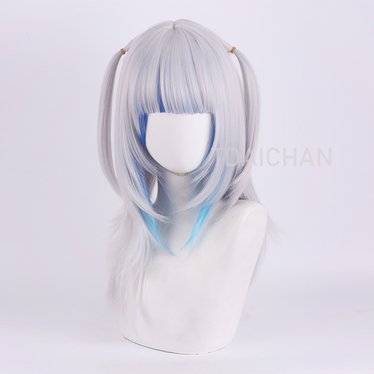 2025 Gawr Gura Cosplay Wig Whi - огляд і ціна Gaming Accessories Korea