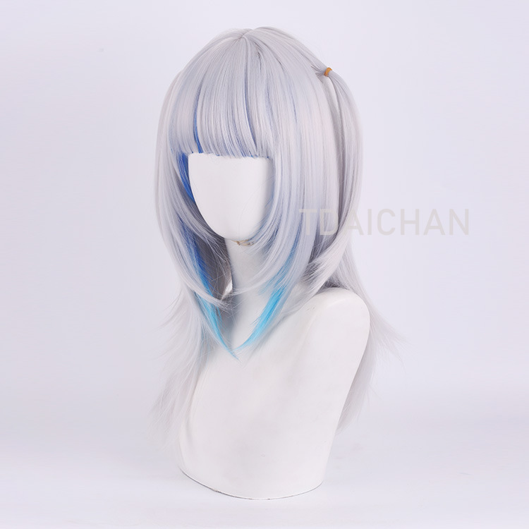 2025 Gawr Gura Cosplay Wig Whi - огляд і ціна Gaming Accessories Korea