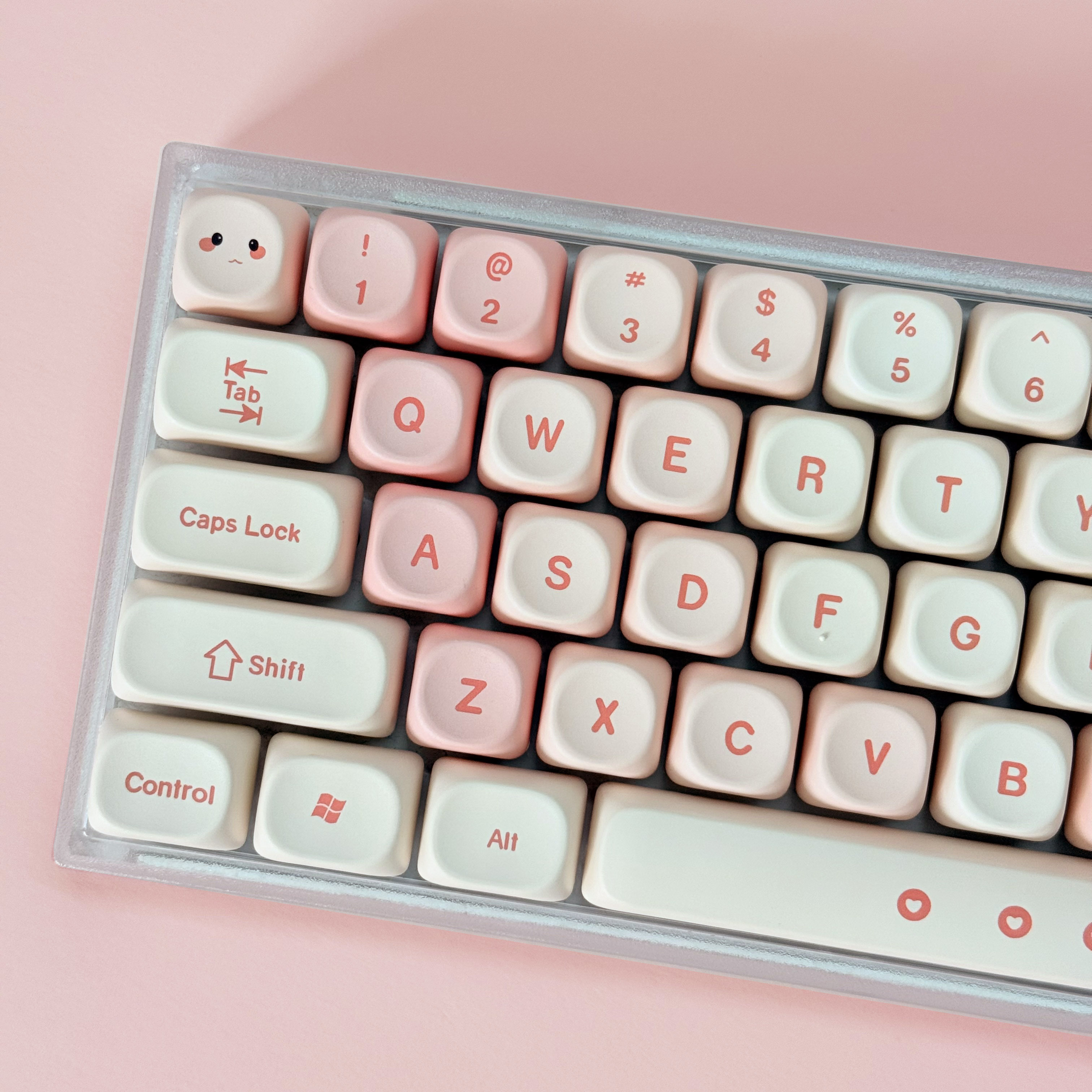Pink Cherry Cute Style Keycaps - огляд і ціна Keyboard Numpad Separate