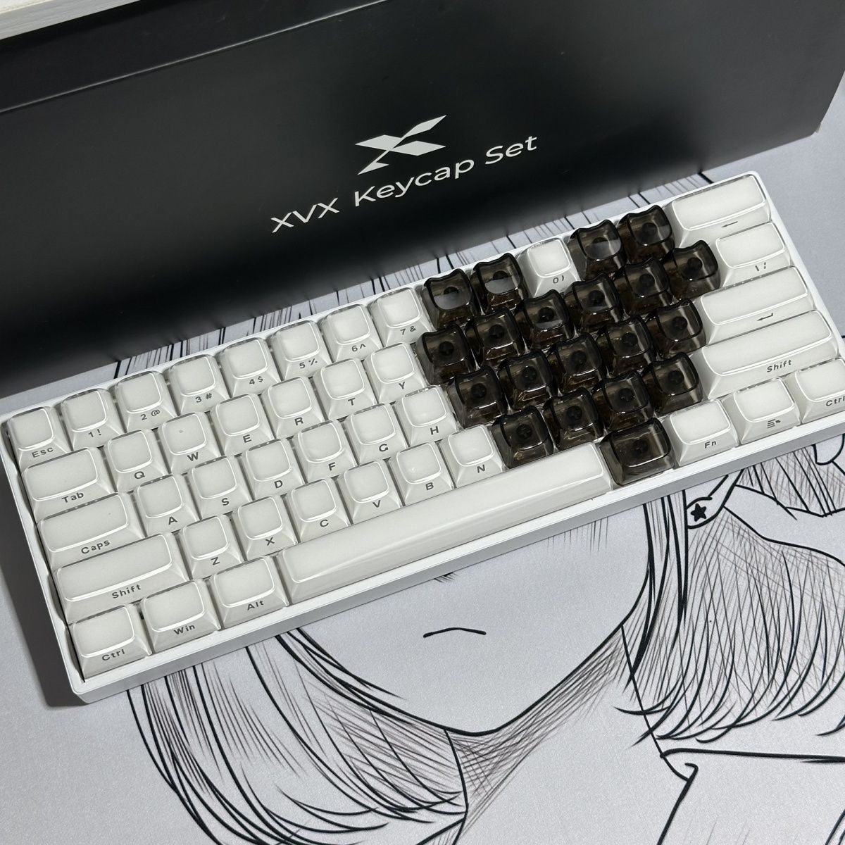 20pcs 1U Keycaps with Unique C - огляд і ціна Gaming Accessories Aesthetic