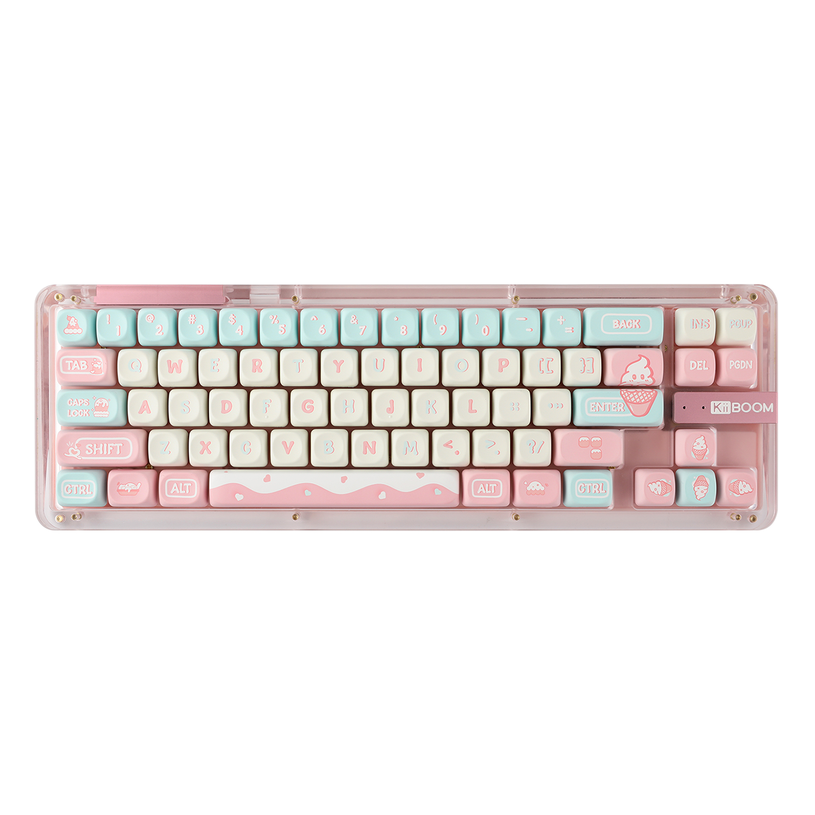 KiiBOOM Ice Cream Dream 132 Ke - огляд і ціна Gaming Accessories Aesthetic