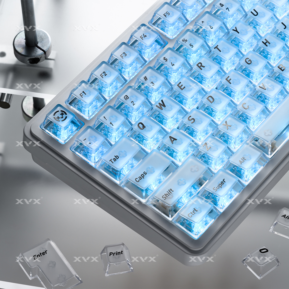 XVX Crystal Transparent Keycap - огляд і ціна Gaming Accessories Aesthetic