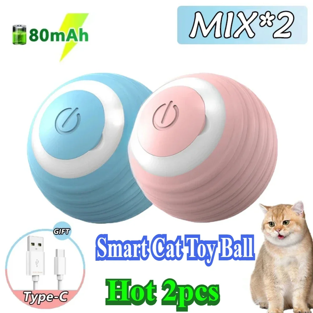 Electric Automatic Cat Toy Bal - огляд і ціна Gaming Home Accessories