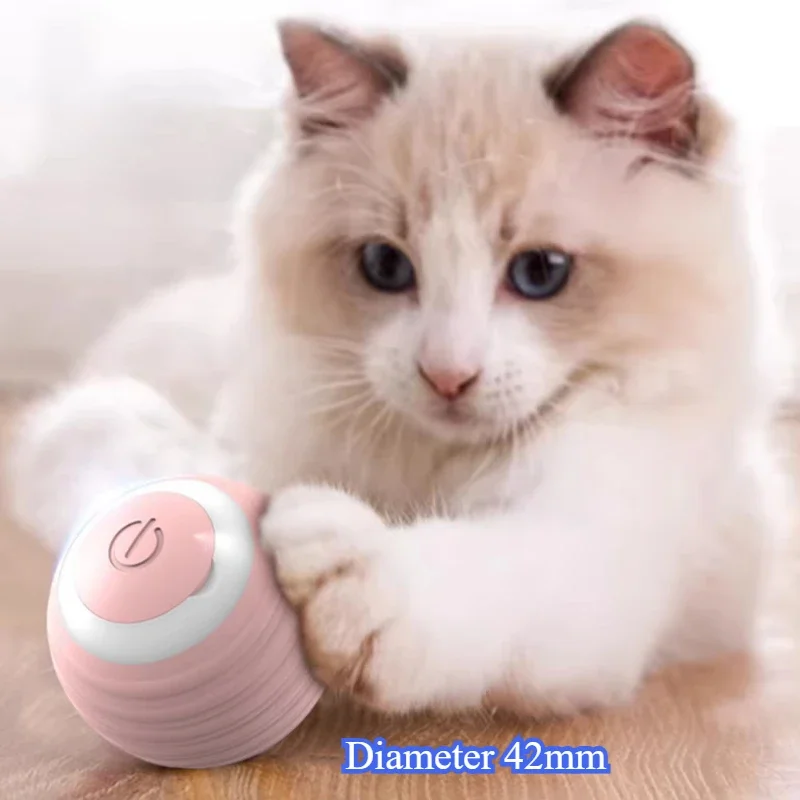 Electric Automatic Cat Toy Bal - огляд і ціна Gaming Home Accessories