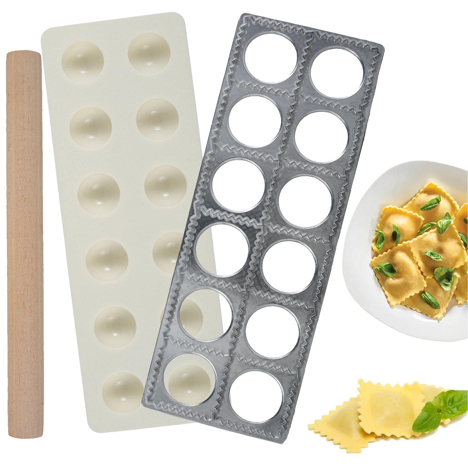 Dumpling Mold 12 Holes Ravioli - огляд і ціна Gaming Kitchen Accessories