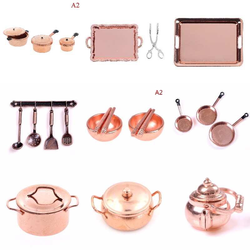 1:12 Scale Dollhouse Miniature - огляд і ціна Gaming Kitchen Accessories
