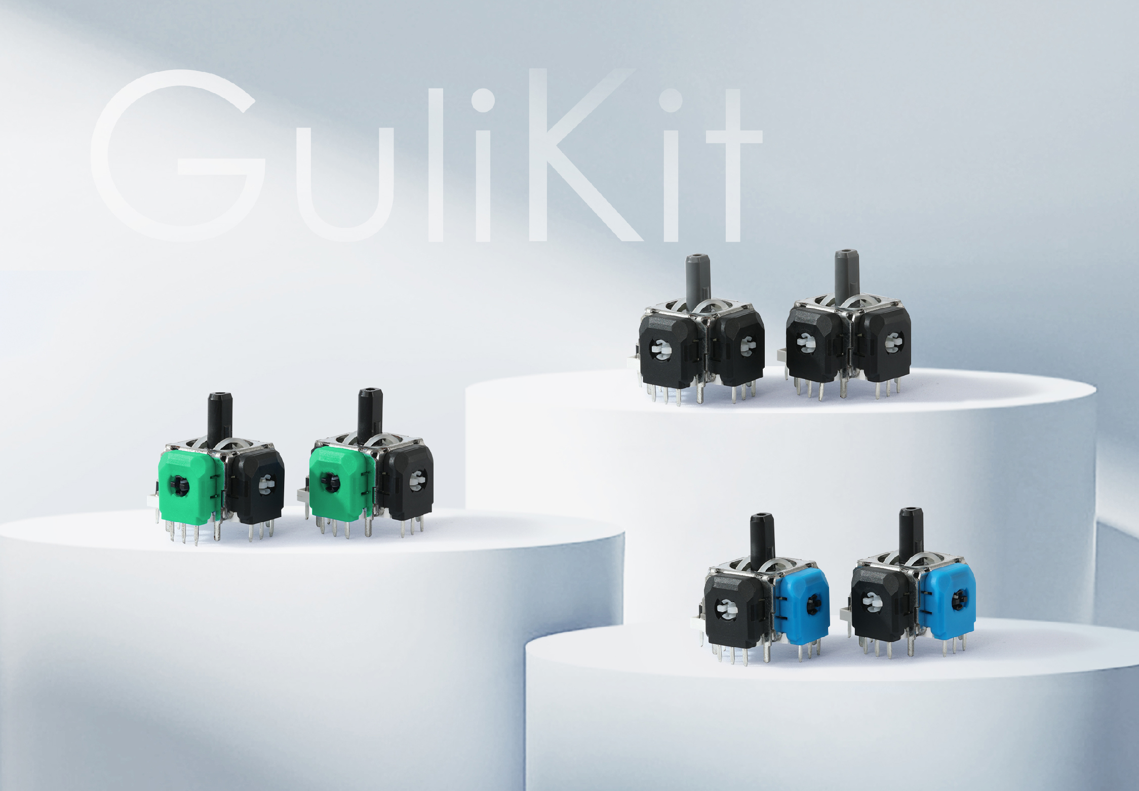10 Pairs GuliKit TMR Joystick  - огляд і ціна Gaming Accessories Controller