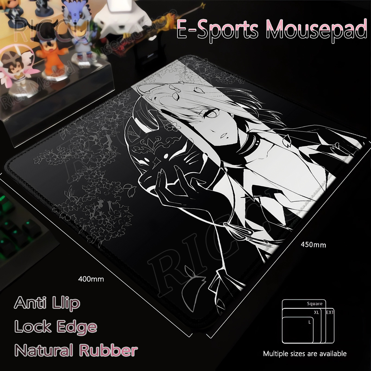 Skypad SORA Gaming Mouse Pad E - огляд і ціна Gaming Accessories Pink