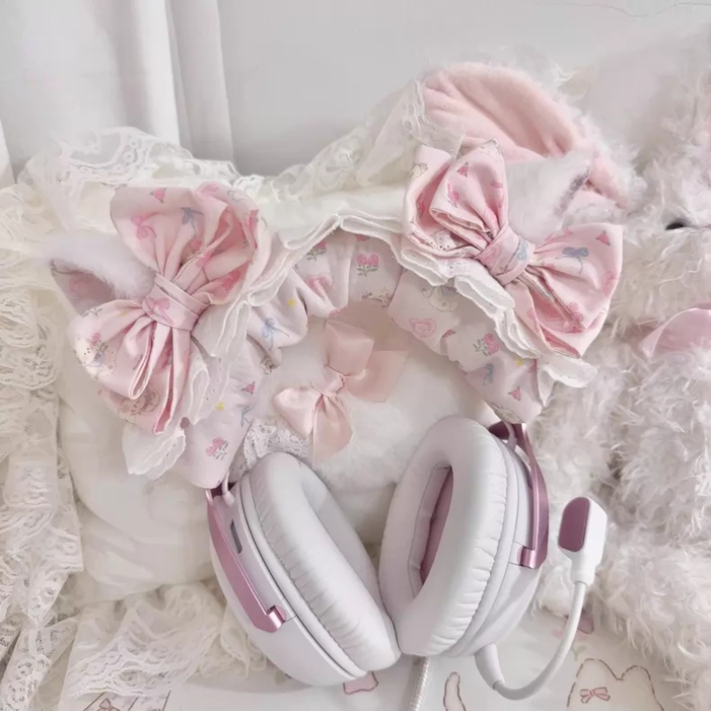 Ruffled Edge Lace Head Mounted - огляд і ціна Gaming Accessories Rack