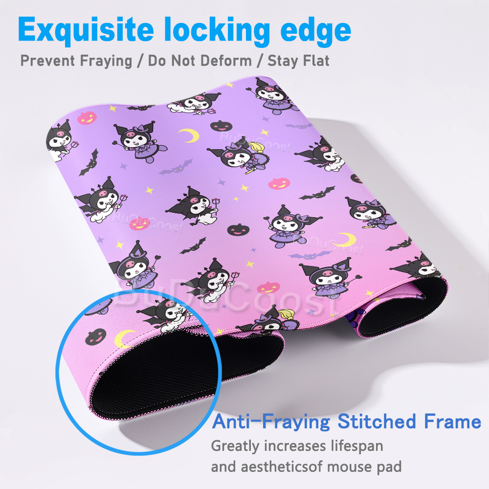Pink Purple Cartoon Kuromi Xxl - огляд і ціна Gaming Accessories Pink