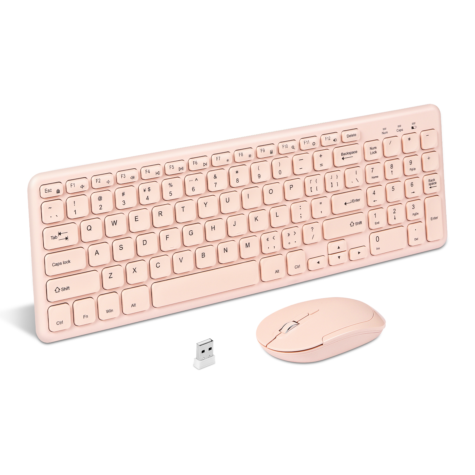 Fashion Wireless Keyboard and  - огляд і ціна Gaming Accessories Pink