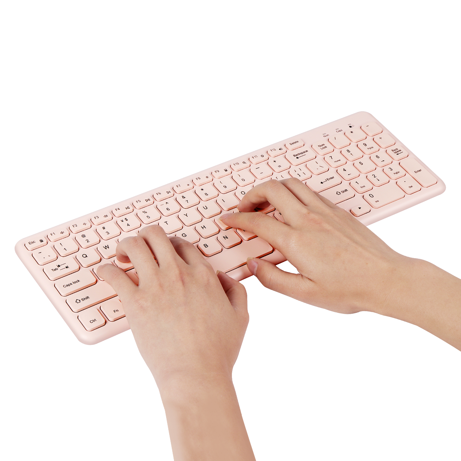 Fashion Wireless Keyboard and  - огляд і ціна Gaming Accessories Pink