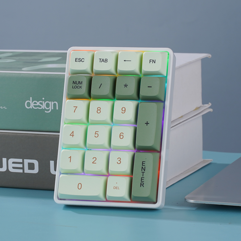 K21 Wireless Mechanical Numeri - огляд і ціна Keyboard Numpad Separate