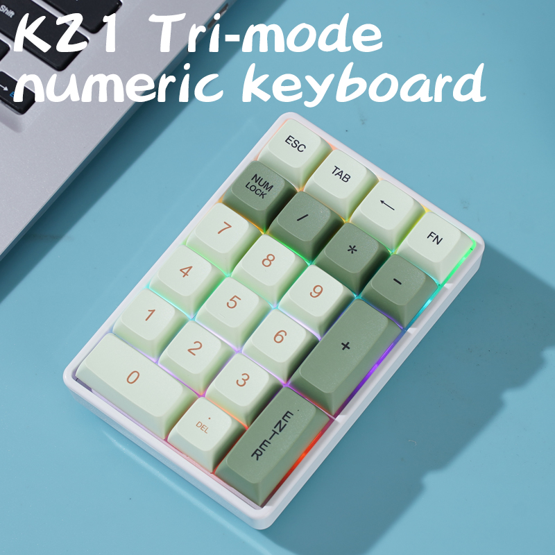 K21 Wireless Mechanical Numeri - огляд і ціна Keyboard Numpad Separate