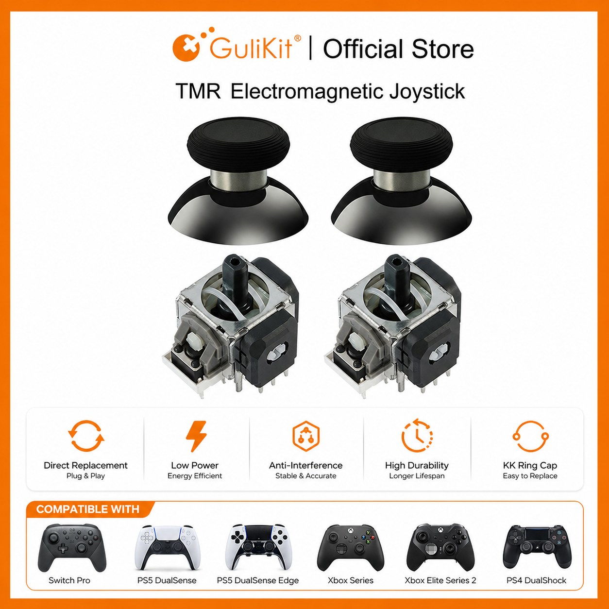 GuliKit TMR Joystick with Stic - огляд і ціна Gaming Accessories Controller