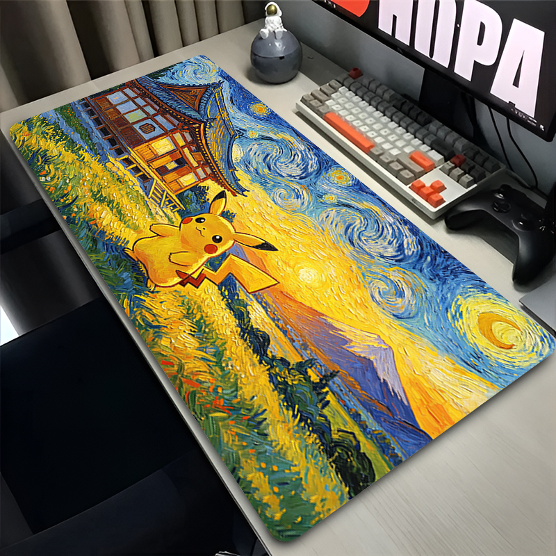 Mouse Pad Pokemon Pikachus Rub - огляд і ціна Gaming Accessories For Gaming Setup