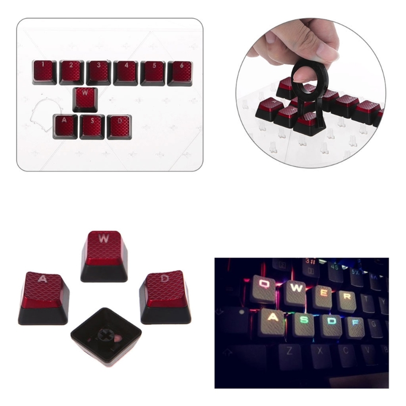 10 Keys Backlit Keycaps Non-sl - огляд і ціна Gaming Accessories Aesthetic