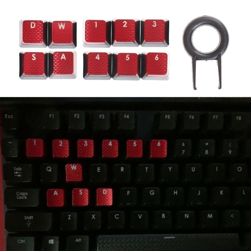 10 Keys Backlit Keycaps Non-sl - огляд і ціна Gaming Accessories Aesthetic