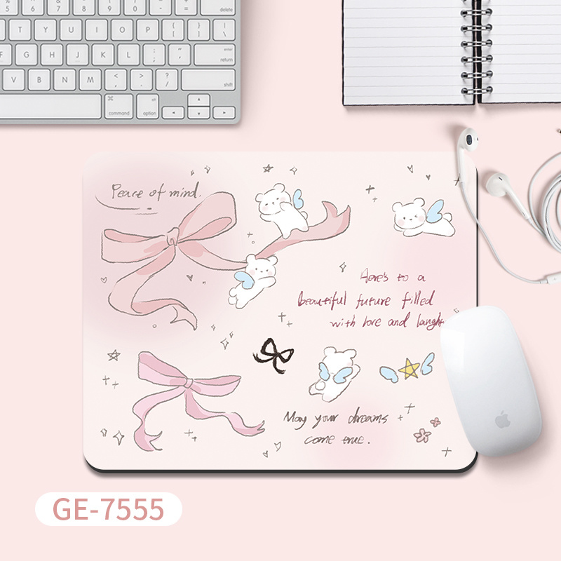 Korea Ins Bow Pink Rubber Desk - огляд і ціна Gaming Accessories Korea