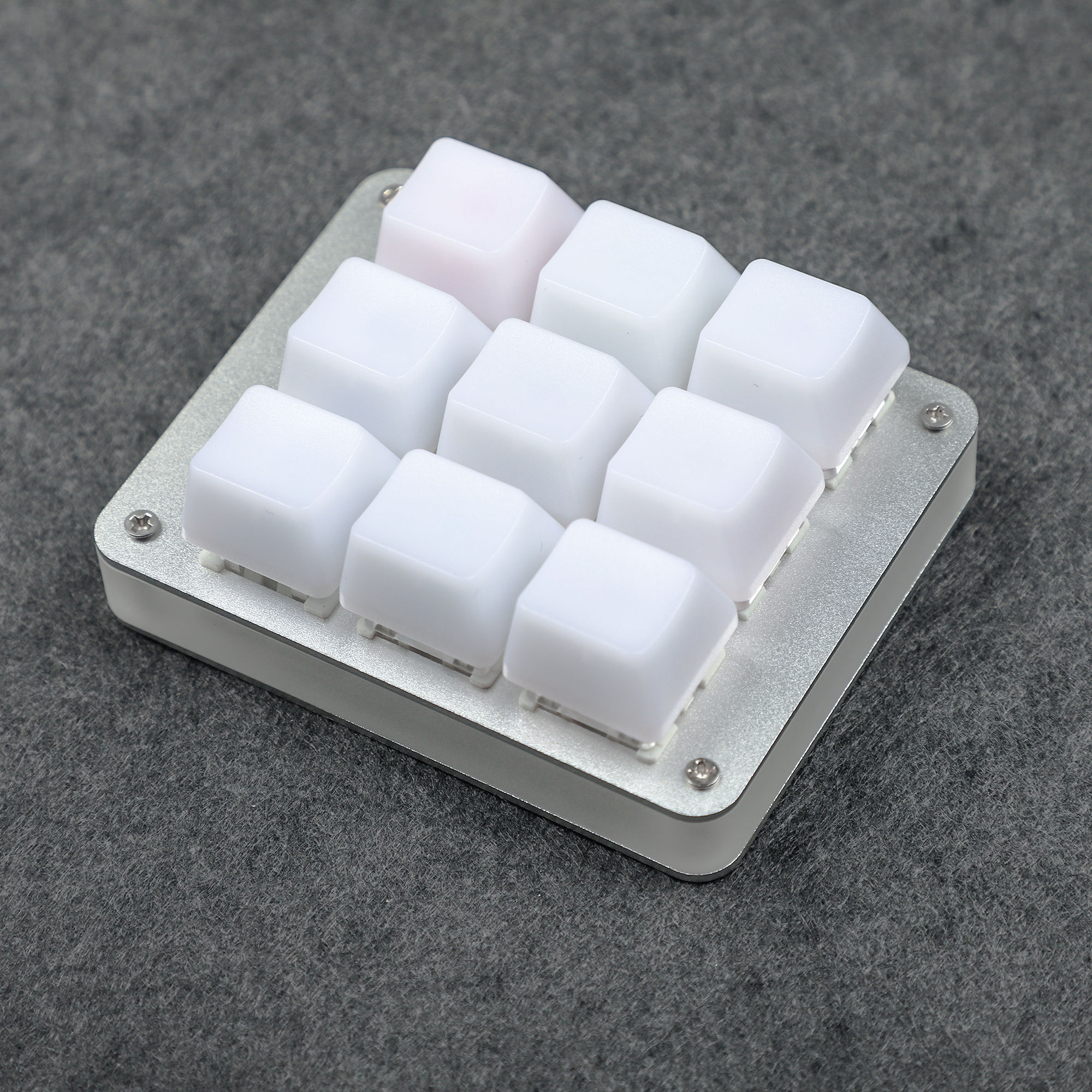 9 Key CNC Aluminum QMK VIA Hot - огляд і ціна Keyboard Numpad Separate
