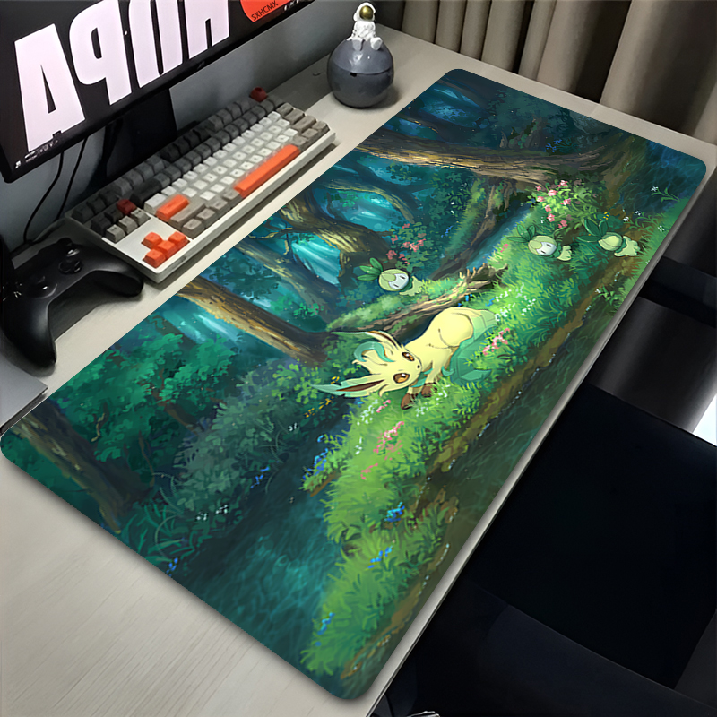 Mouse Pad Gamer P-pokemon Leaf - огляд і ціна Gaming Accessories For Gaming Setup
