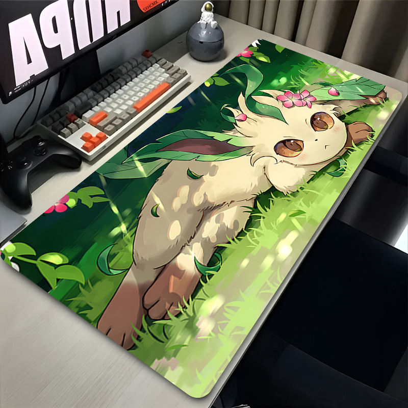 Mouse Pad Gamer P-pokemon Leaf - огляд і ціна Gaming Accessories For Gaming Setup