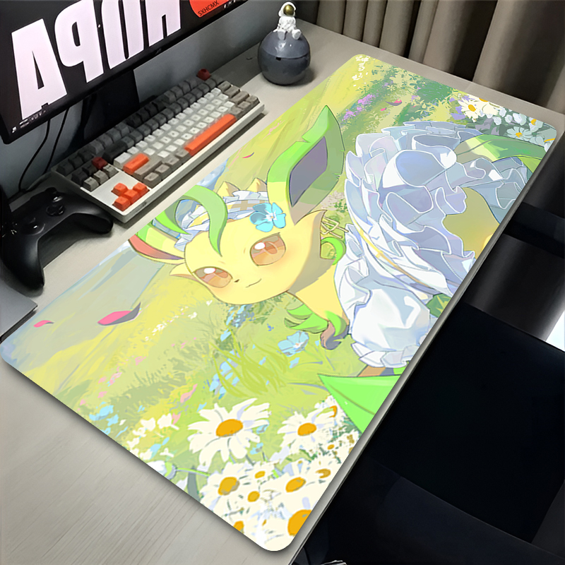 Mouse Pad Gamer P-pokemon Leaf - огляд і ціна Gaming Accessories For Gaming Setup