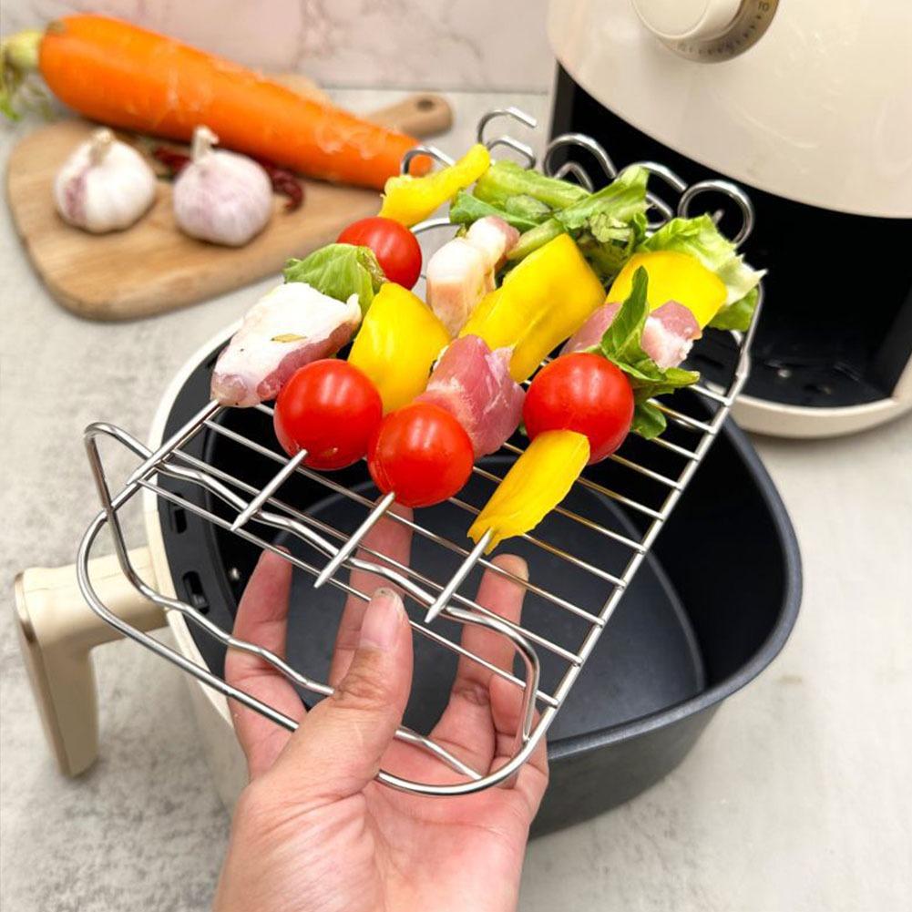 Air Fryer Square Grill Stainle - огляд і ціна Gaming Kitchen Accessories