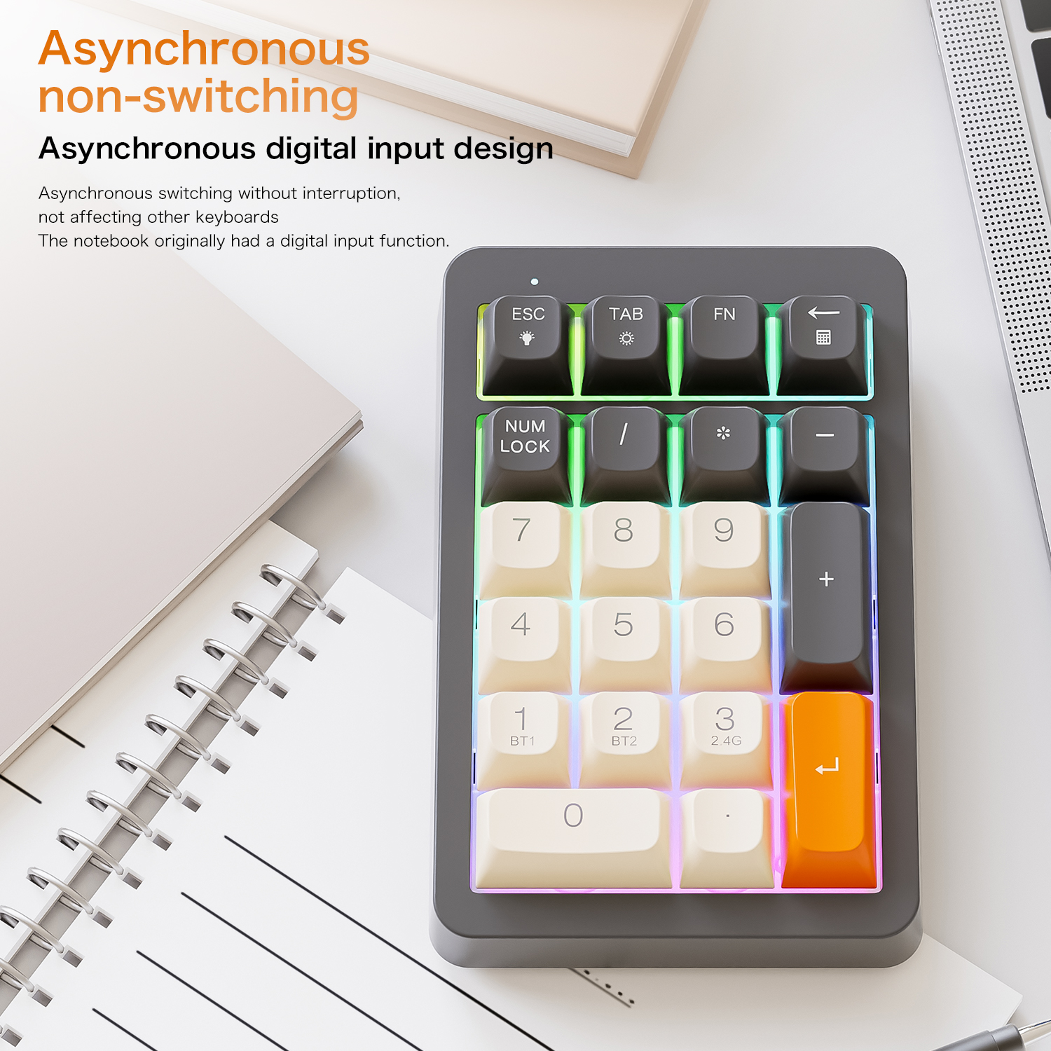 FREEWOLF M21 Wireless Numeric  - огляд і ціна Keyboard Numpad Separate