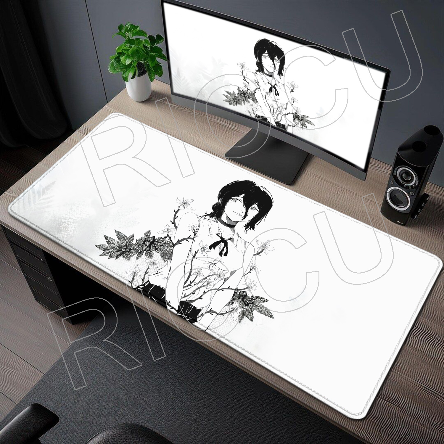 XXL Anime Girl Reze Mouse pad  - огляд і ціна Gaming Accessories Men