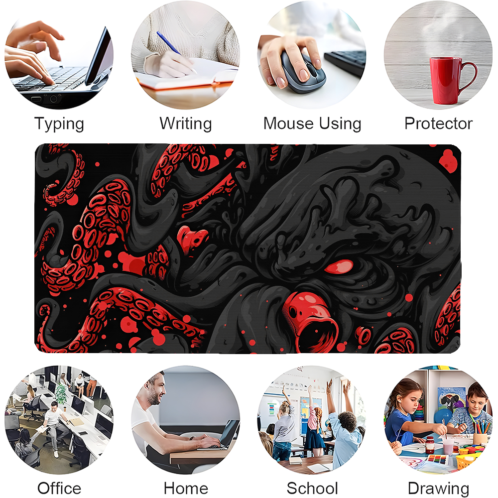 Octopus Monster Mousepad Large - огляд і ціна Gaming Accessories Women