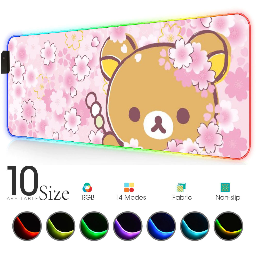 Korilakkuma Mouse Pad Xxl Cute - огляд і ціна Gaming Accessories Pink