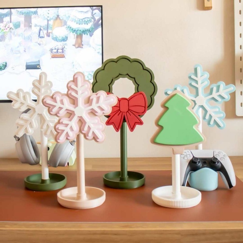 Snowflake Headphone Stand 3D P - огляд і ціна Gaming Accessories Rack