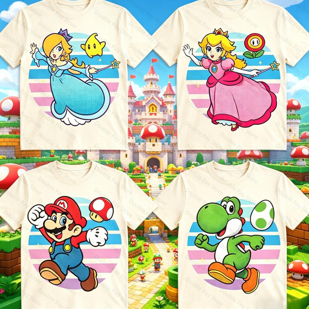 Kids Classic Super Mario T Shi - огляд і ціна Gaming Accessories Aesthetic