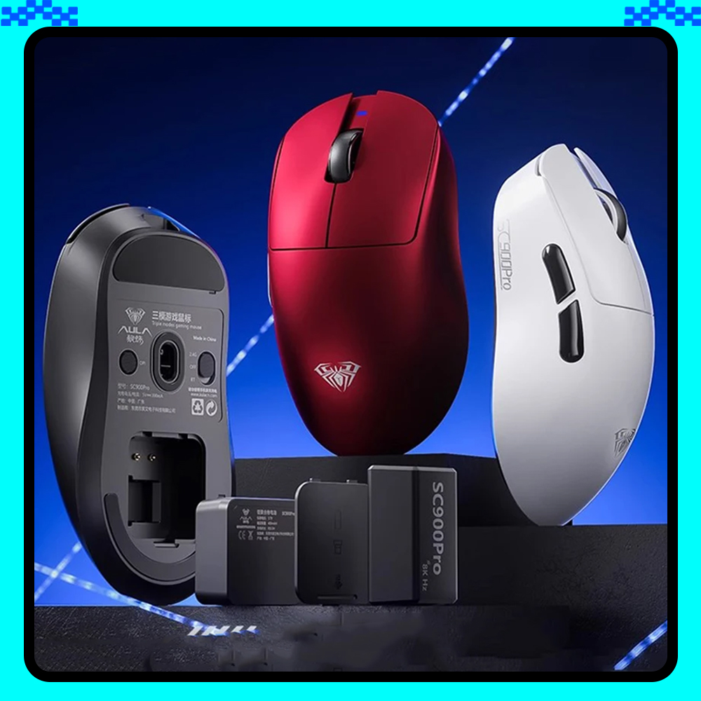 AULA SC900 Mouse Mouse Paw3950 - огляд і ціна Gaming Accessories For Gaming Setup