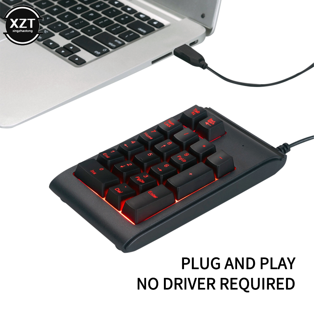 Mechanical Number Pad USB Wire - огляд і ціна Keyboard Numpad Separate