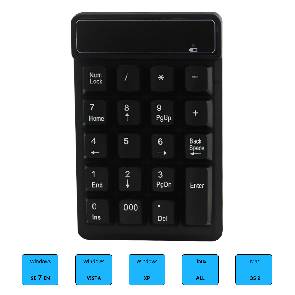 19 Keys USB Mechanical Keyboar - огляд і ціна Keyboard Numpad Separate