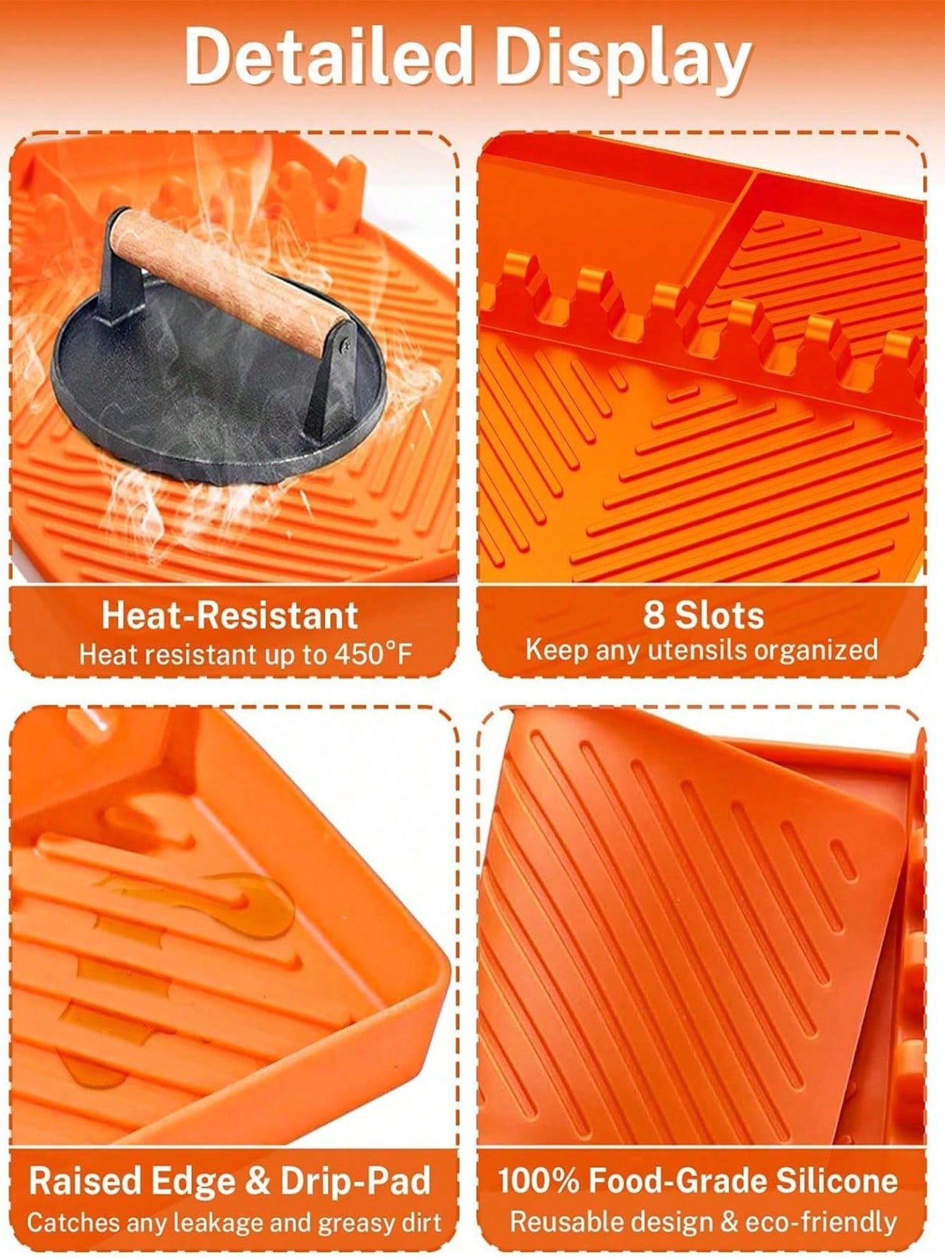 1pc silicone grill tools, Blac - огляд і ціна Gaming Kitchen Accessories