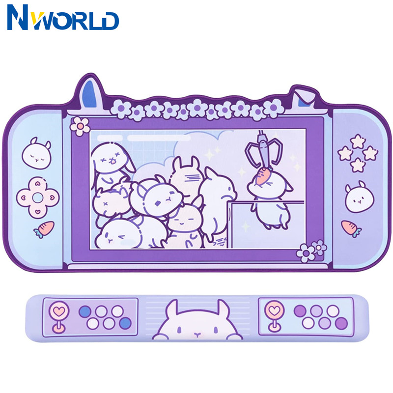 Large Kawaii Gaming Mouse Pad  - огляд і ціна Gaming Accessories Pink