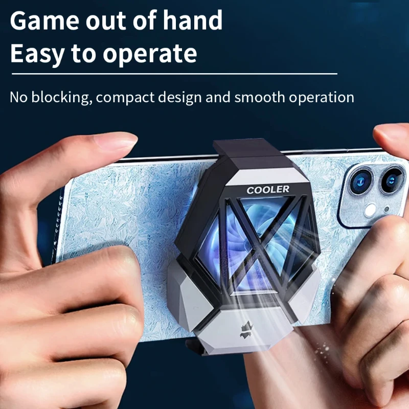 DY08 Mobile Phone Cooling Fan  - огляд і ціна Gaming Zone Accessories
